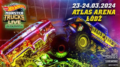 Hot Wheels Monster Truck Live Glow Party, Atlas Arena, Łódź